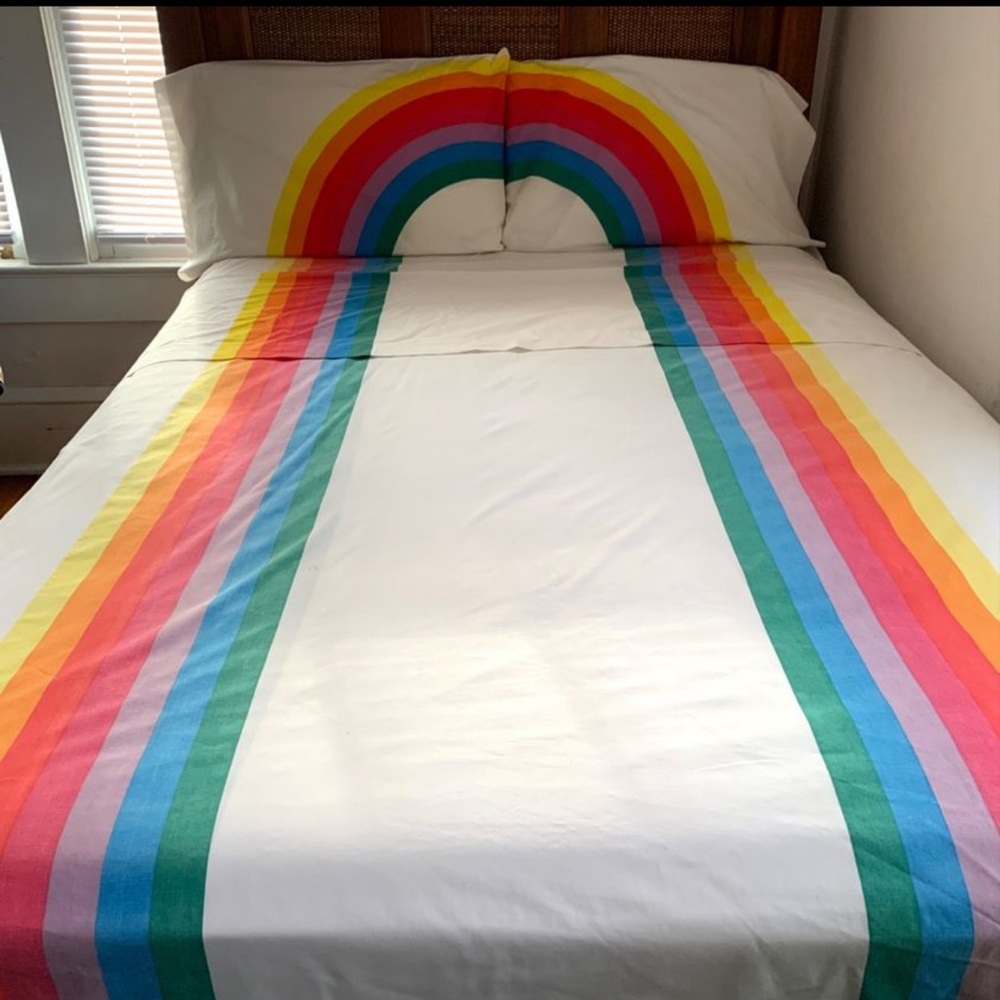 Vintage Wamsutta Ultracale Rainbow - Double Size - 4
Piece Sheet Set